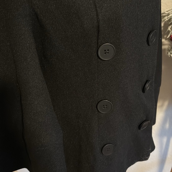 Style we Melton cloth coat in large - Picture 3 of 5